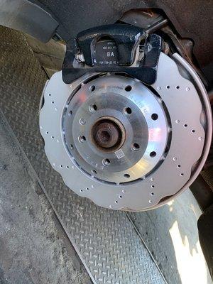 Rotors and brake pads