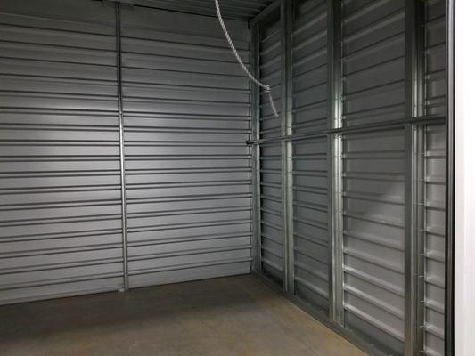 Storage unit. You can't see it in the photo but the door rolls down.