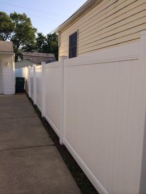 6 ft vinyl privacy