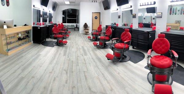 Barbershop now open!!