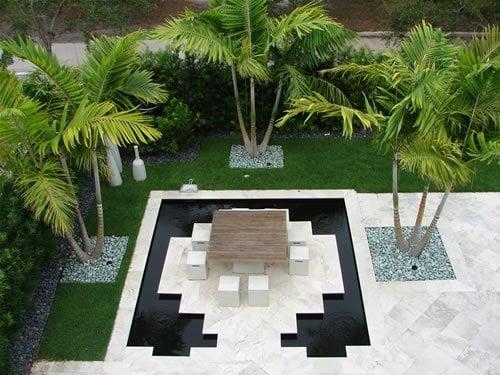 Hardscape and modern design