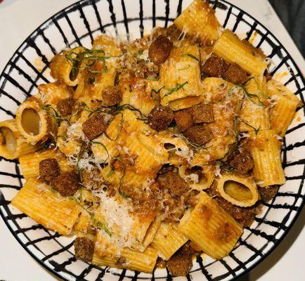 Rigatoni Beef Bolognese