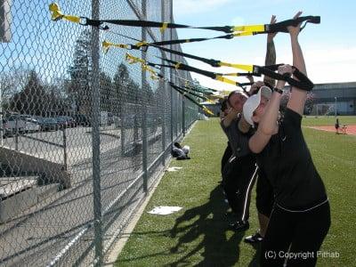 TRX w/family & friends!