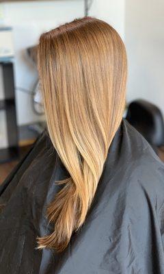 Face frame Balayage