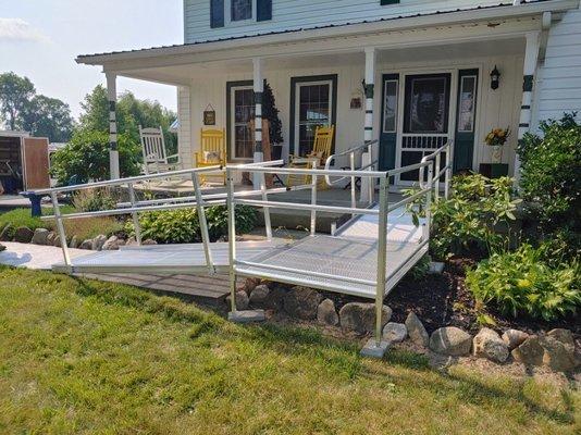 Residential Wheelchair Ramp Installation