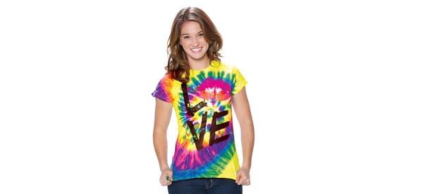 Dyenomite is your one-stop shop for everything from unique tie dyes to custom garment dyeing. We can even screen-print your order!