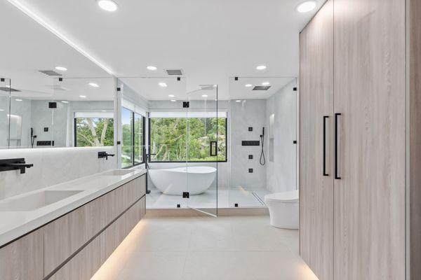 Master Bathroom remodeling in Newport Beach