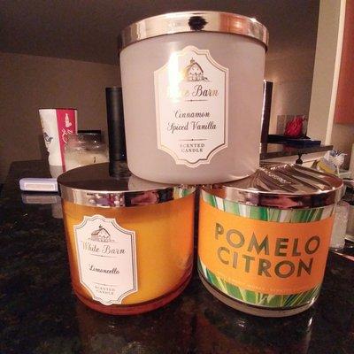 Discounted candles - $12.50 each!