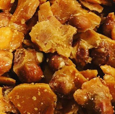 Peanut brittle