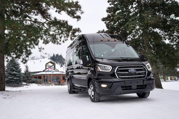 AWD & 4WD Sprinter Type 15 Passenger Van Rental Denver