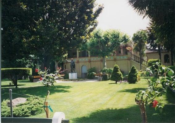 Rosicrucian Park in San Jose. Home of Egyptian Museum and one of three English Grand Lodges of Rosicrucian Order AMORC