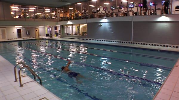 Our swimming pool is a great place to exercise and relieve stress!