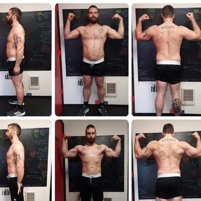 Look at his incredible transformation during the challenge!
#hobsonfitness #fitness #nutrition #accountability #28daychallenge