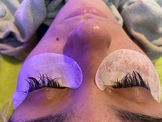 Full Eyelash Extension Removal