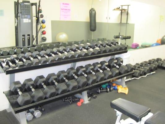 Full Dumbbell rack!!! from 5lbs to 100lbs