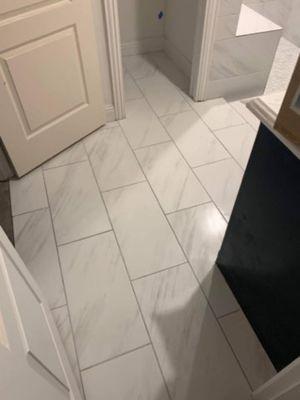 Tile floor