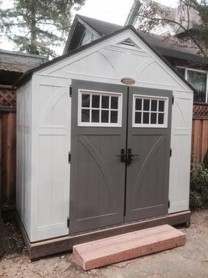 Shed Installation in Los Gatos