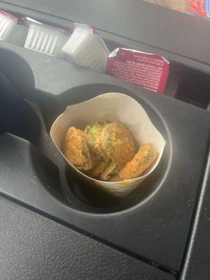 Fried zucchini