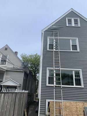 full home siding done to perfection