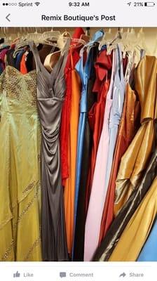 Formal dresses are now in, getting you ready for prom or very special occasions.