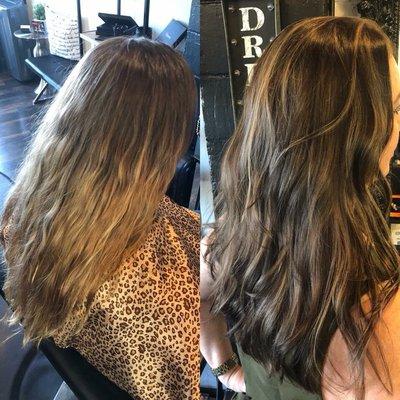 Cooling down a summer Balayage