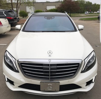 Executive Detail on this 2016 Mercedes S550