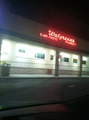 Walgreens at night