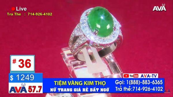 Emeralds ring