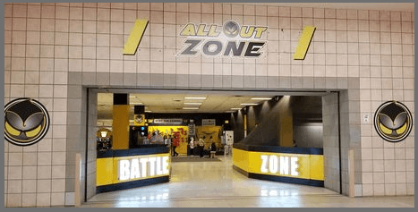 All Out Zone at the Santa Fe Place Mall location.