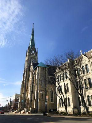 St Francis Desales Church - view from Madison Road