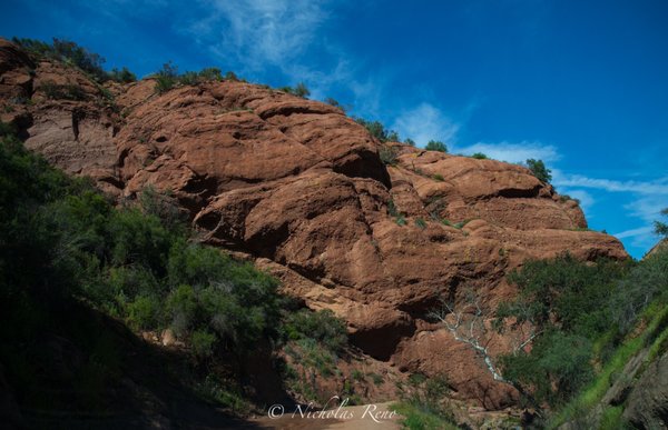 Rocks on the way out