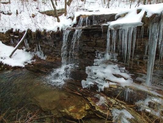 Frozen Lost Falls