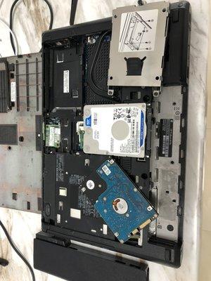 Laptop hdd replacement