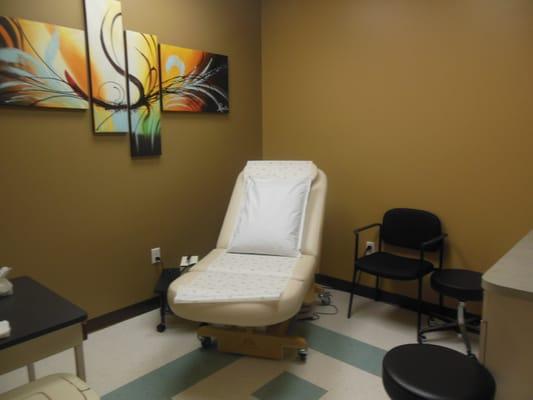 Sclerotherapy Treatment room