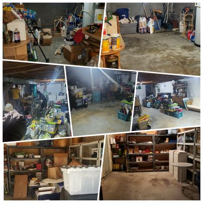 Basement Clean Out & Organizing