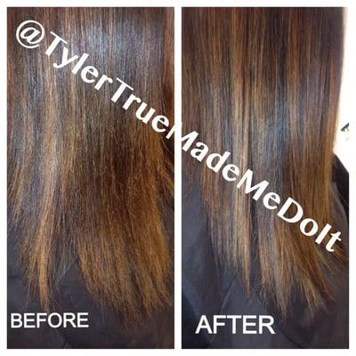 Ask about the phenomenal Split End Repair! Imagine losing those damaged ends without losing ANY length!!