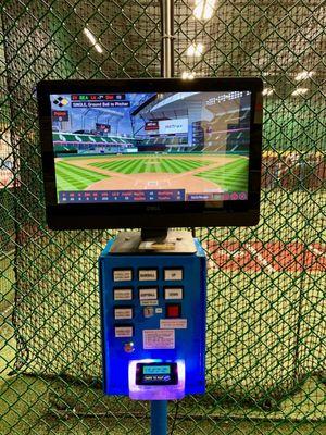 Hit Trax machine - See where your hits are going in the outfield...very helpful!!