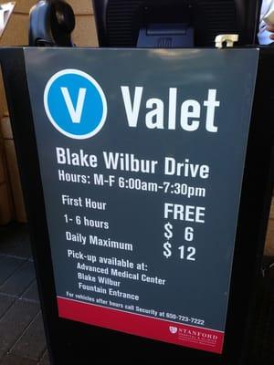 Valet Prices 041013