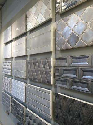 Our newest line in the Atlanta showroom.