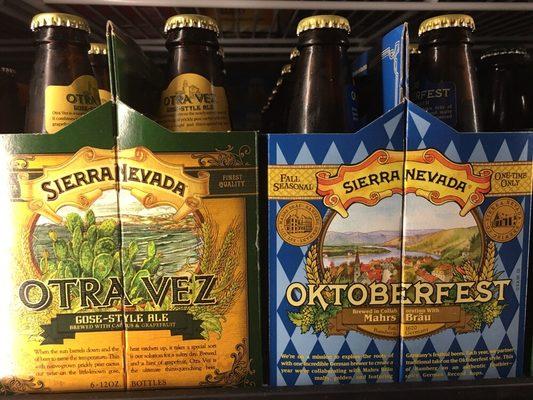 Sierra Nevada seasonal beers