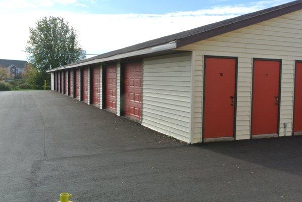 Storage units rented on a month-to-month basis