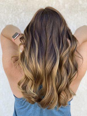 Balayage and style