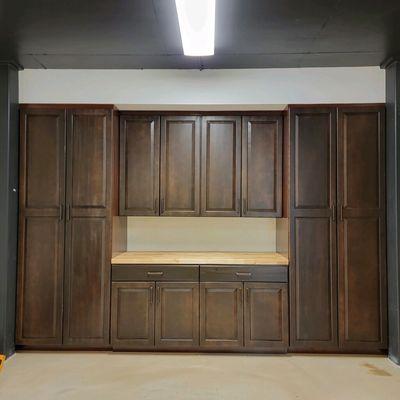 Custom garage cabinets