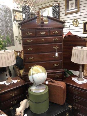 High boy chest of drawers