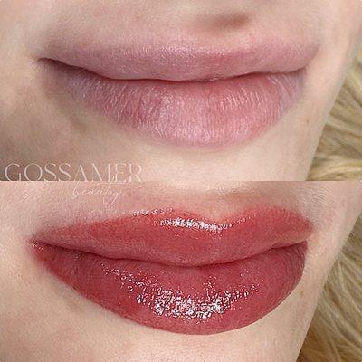 Before & After Lip Blush