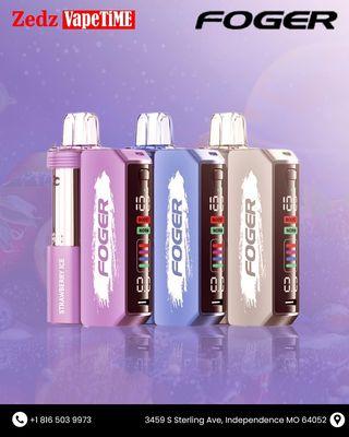 "Ready for a puff marathon? The Foger Switch Pro 30k is here at Zedz Vapetime Independence