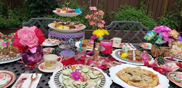 Jewel Tone Tea Party