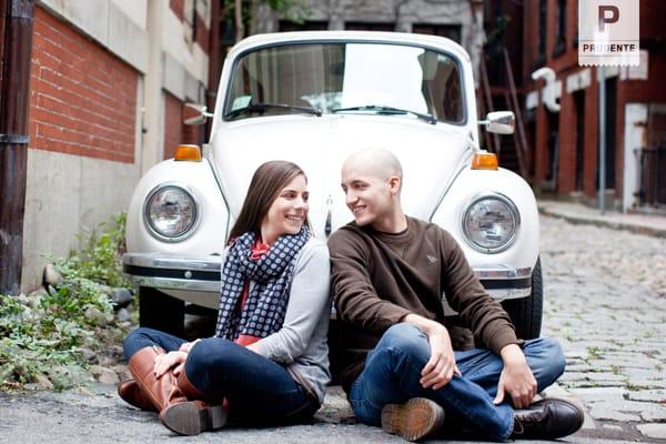 Engagement Photos at the Boston Public Gardens