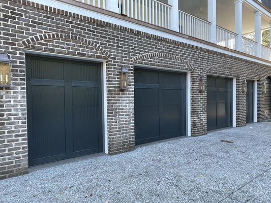 Carriage style doors in every style!