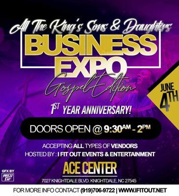 Business Expo, June 4th in Knightdale